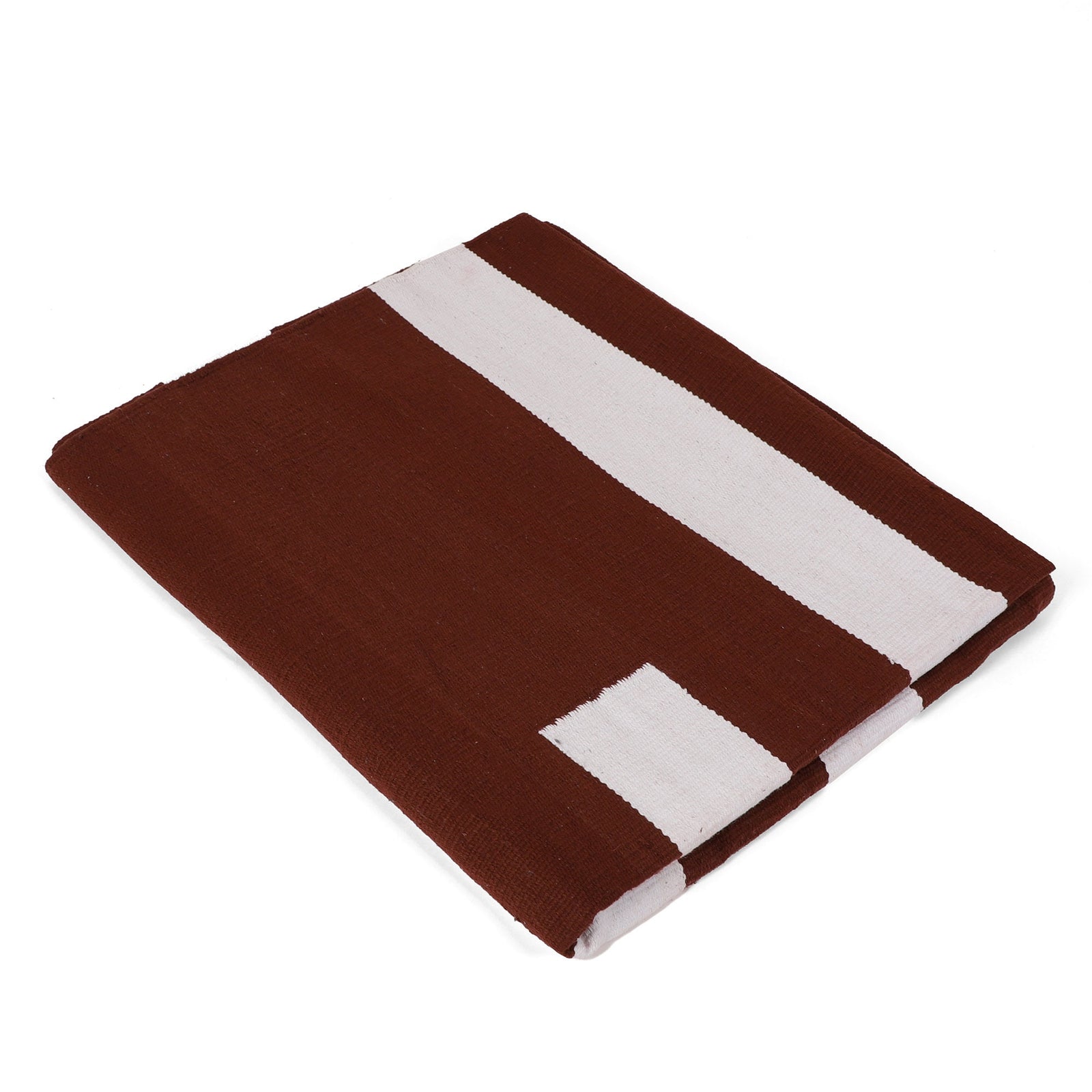 6x 4 feet Area Rug - Handwoven Mat for Yoga, Pilates, Fitness, and Meditation - (Handwoven Area Rug, Mat, Dhurrie, Handspun Cotton Rug)