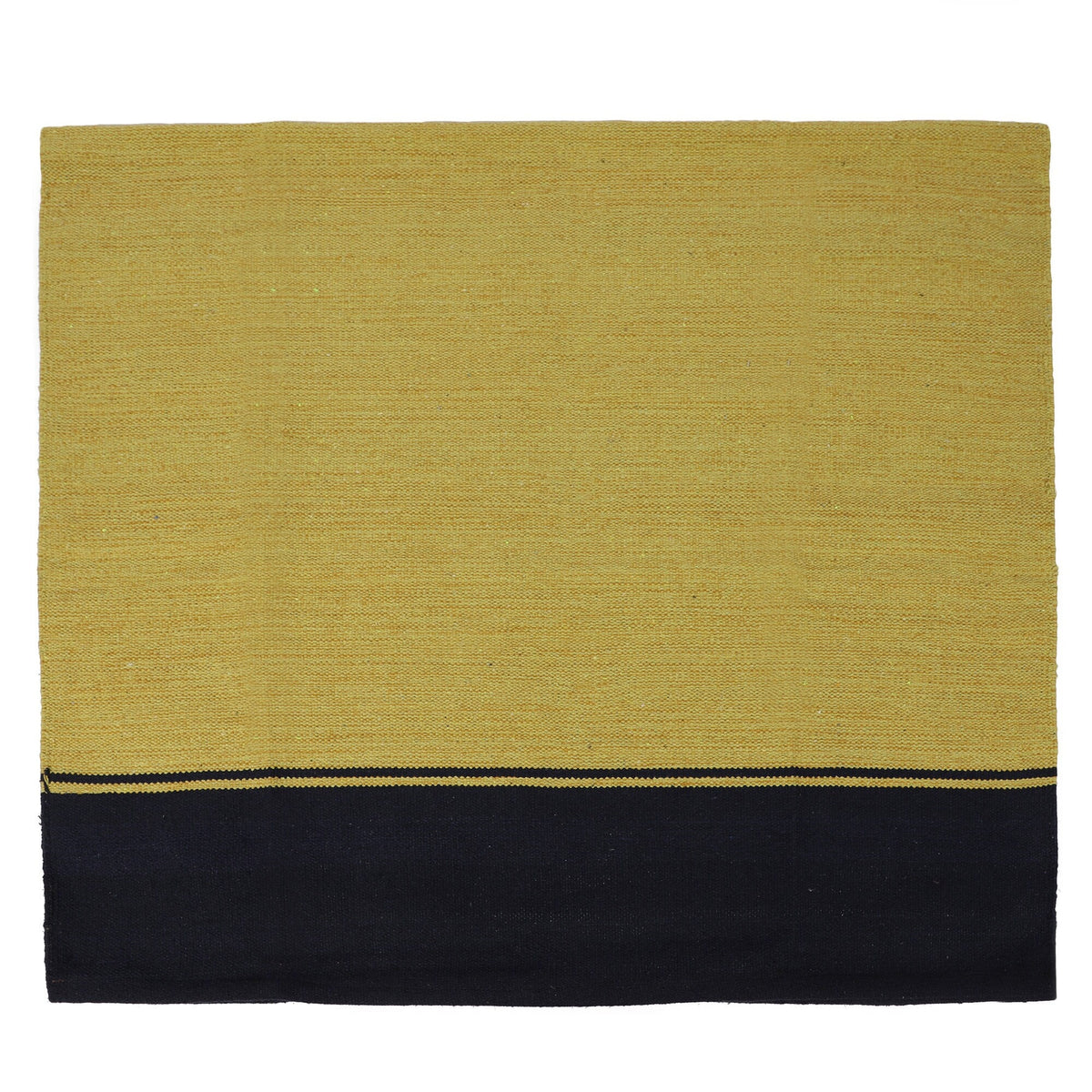 Large Yoga Mat 6x 4 feet  for Yoga, Pilates, Fitness, and Meditation - (Handwoven Area Rug, Mat, Dhurrie, Handspun Cotton Rug)