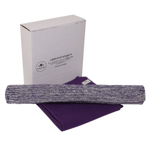 Christmas Collection - Yoga & Meditation Starter Gift Box - Combo of Organic Cotton Yoga Mat and Organic Cotton Meditation Blanket