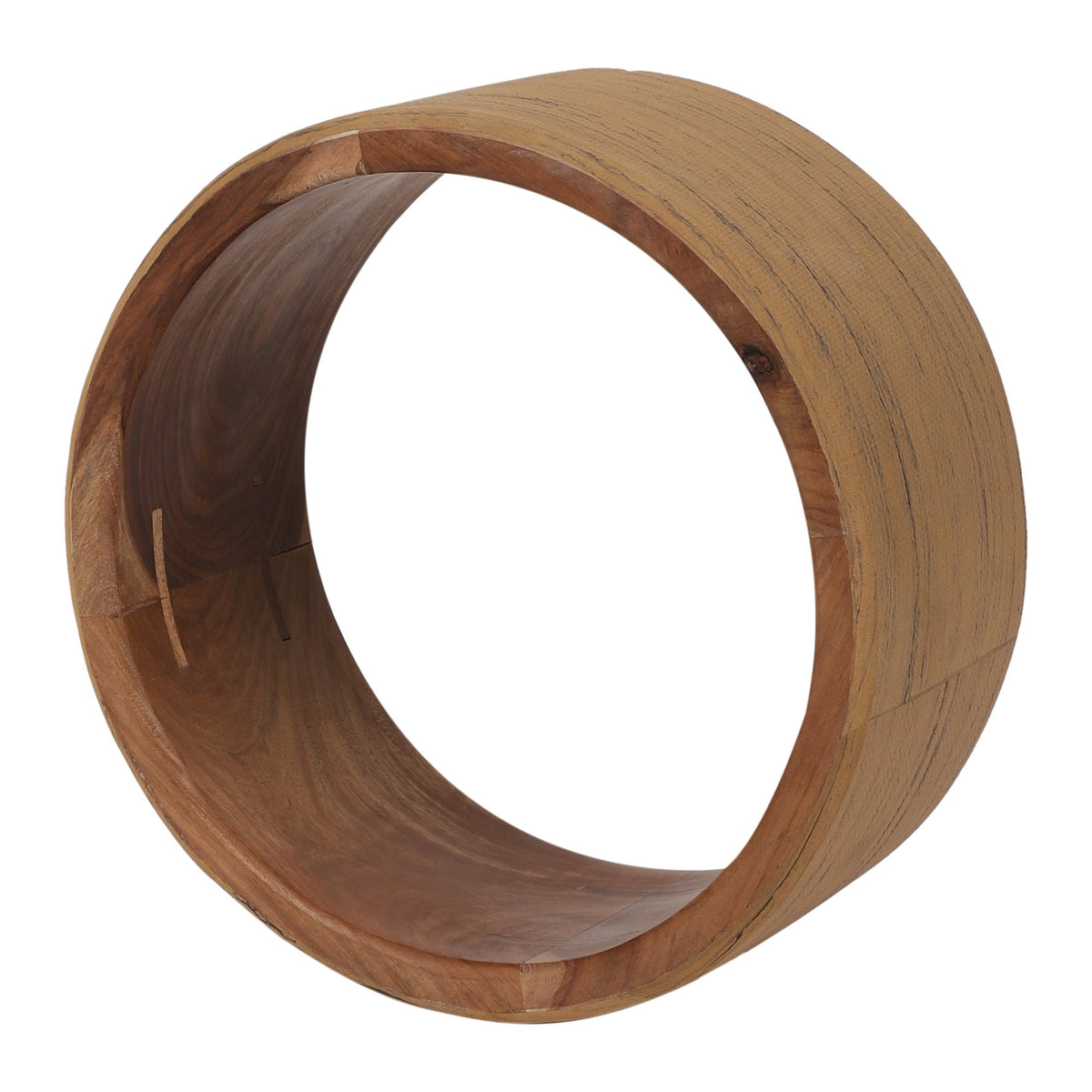 Wooden Yoga Wheel - Yoga Prop for Stretching Back (Thoracic & Lumbar Region Muscles) - Chakrasan Yoga Prop