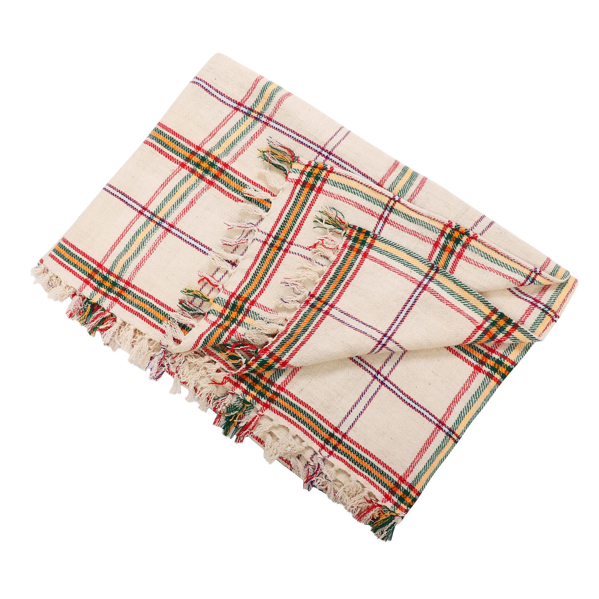 Premium Handwoven Sheep Wool Blanket (Use as bed linen OR yoga/mediation blanket) - Sattva