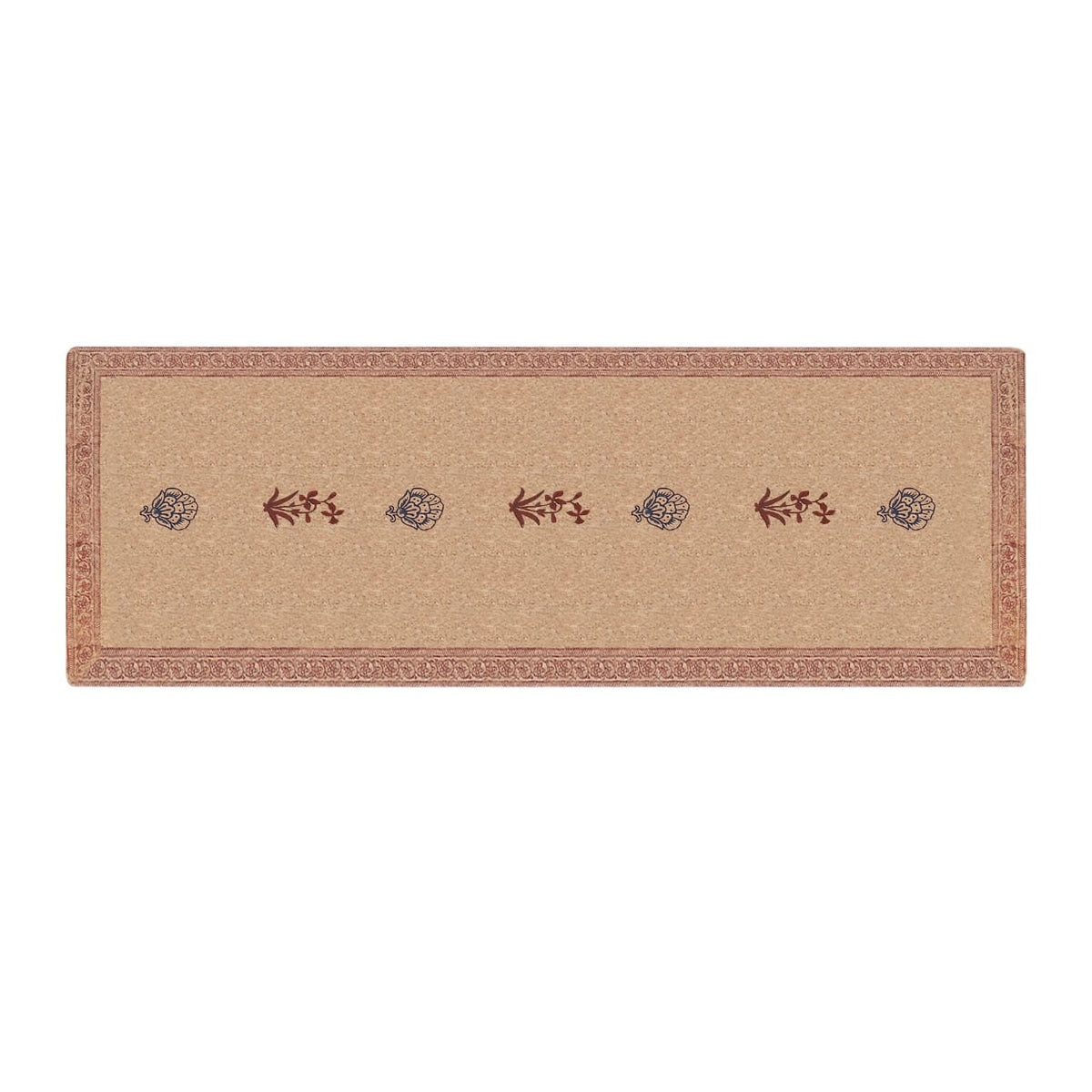 Hand Block Printed Cork Yoga Mat – Garden of Five Senses