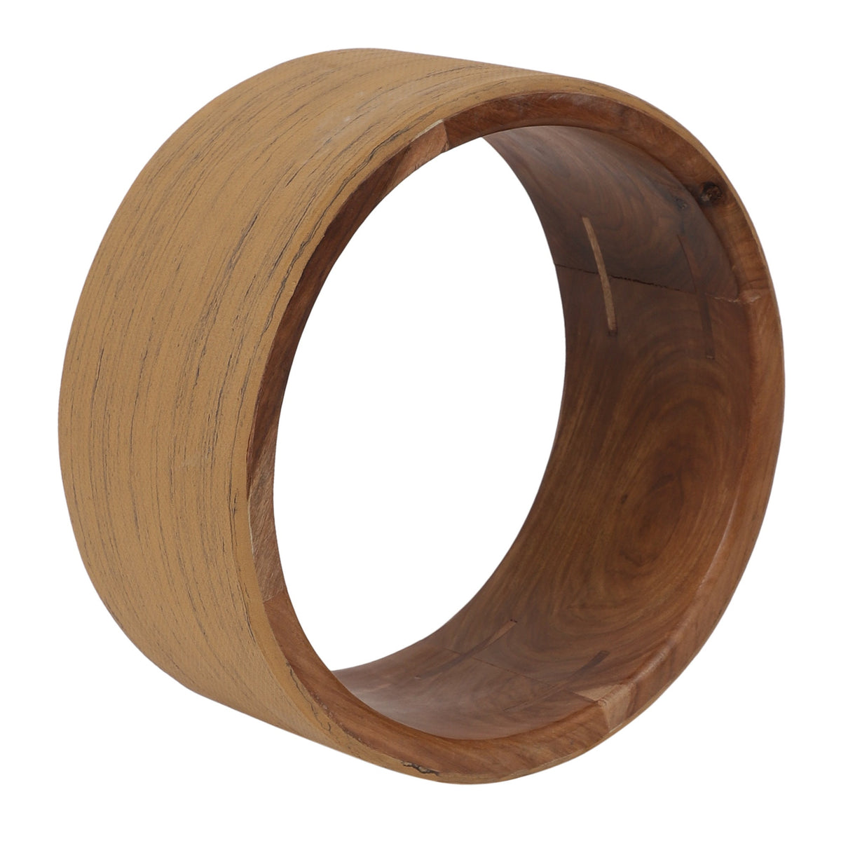 Wooden Yoga Wheel - Yoga Prop for Stretching Back (Thoracic & Lumbar Region Muscles) - Chakrasan Yoga Prop