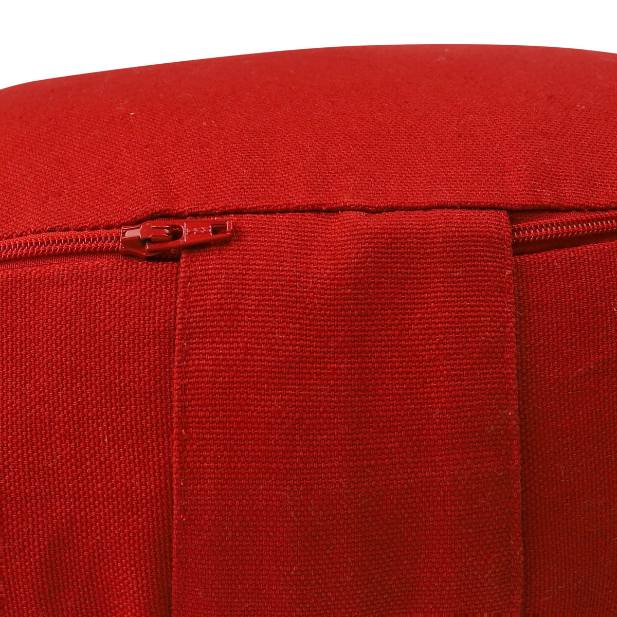 Yoga Meditation Cushion - 16 Inch Extra Large - Seville  | Handmade Round Zafu Pillow  |Zipped Cover |Washable| Portable - Filling Options