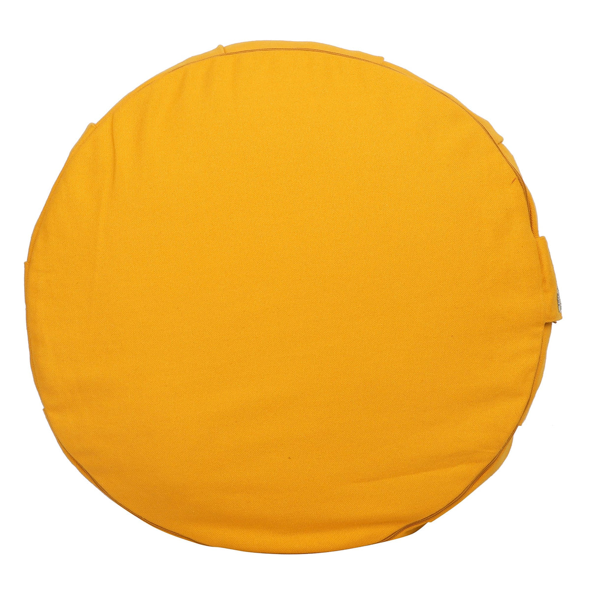 Yoga Meditation Cushion - 16 Inch Extra Large - Venice  | Handmade Round Zafu Pillow  |Zipped Cover |Washable| Portable - Filling Options