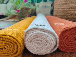 AbhinehKrafts Organic Cotton Handwoven Mat for Yoga, Pilates, Fitness, Prayer, Meditation or Home Decor  - Design Amrit (Nectar)