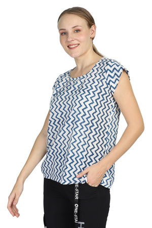 Yoga Top Wear - Cotton, Meditation Top, Cotton Shirt - Handblock printed Cotton Top/Tunic/Shirt