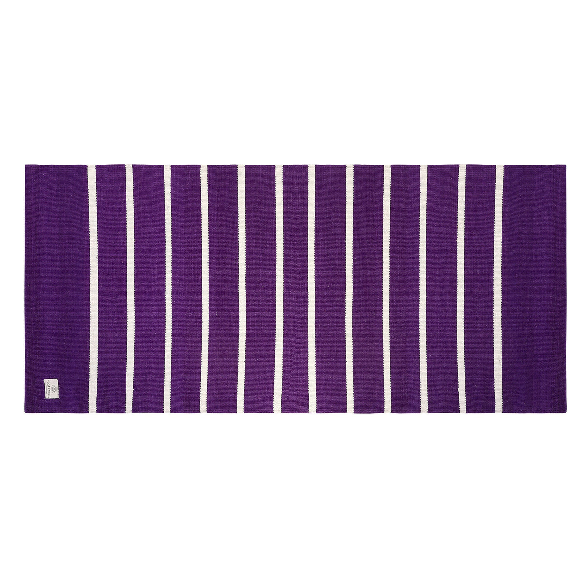 Handwoven Organic Cotton Travel Yoga Mat | Lightweight, Foldable & Eco-Friendly | Anti-Skid, Washable, Handmade in India