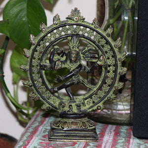 Lord Natraj, Dancing Lord Shiva Statue For Yoga Studio, Home Decor, Pooja, Prayer Altar