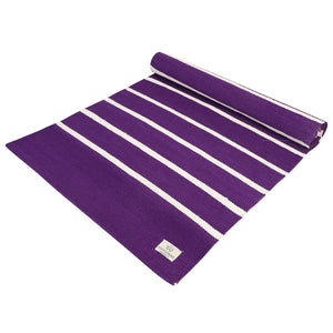 Natural Cotton Yoga Mat Bundle - Set of Two