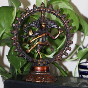 Lord Natraj, Dancing Lord Shiva Statue For Yoga Studio, Home Decor, Pooja, Prayer Altar