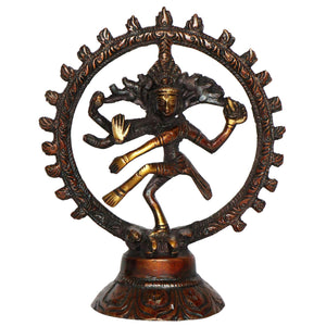 Lord Natraj, Dancing Lord Shiva Statue For Yoga Studio, Home Decor, Pooja, Prayer Altar