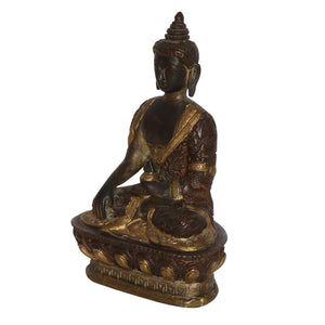 Buddha Statue (Medicine Buddha) For Yoga Studio, Home Decor, Pooja, Prayer Altar